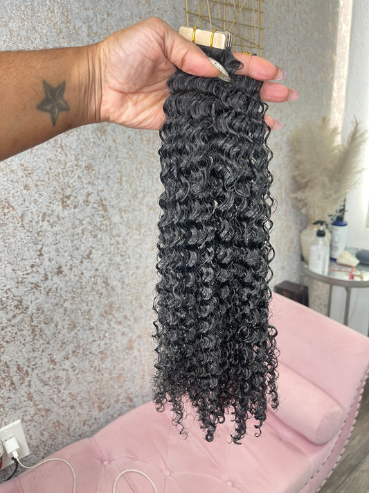 40 COILED CURL TAPE-INS (100 grams)