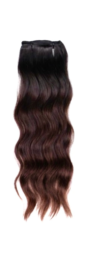 RAW CAMBODIAN SLIGHT WAVE "SINGLE" WEFTED BUNDLE